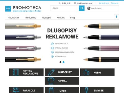 Długopisy reklamowe - promoteca.pl