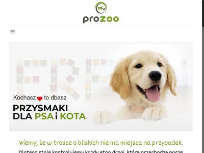 Producent karmy dla psów - ProZoo.pl