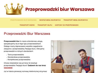 Przeprowadzki biur Warszawa - przeprowadzki-biur-warszawa.pl