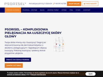Kosmetyki leczące łuszczycę skóry głowy - psorisel.pl
