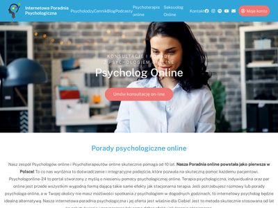 Psycholog Online24 pomoc psychologiczna przez Internet