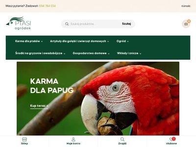 Karma dla dzikich ptaków - ptasiogrodek.pl