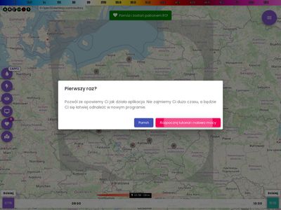 Radar opadów, mapa deszczy w radaropadow.pl