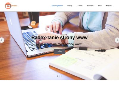 Strony www, internetowe - firma Radex