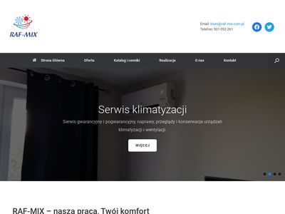 Serwis rekuperacji w Ciechanowie - raf-mix.com.pl