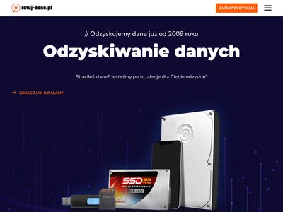 Odzyskiwanie danych z dysku HDD, SSD, telefonu, karty pamięci - Ratuj-dane Łódź