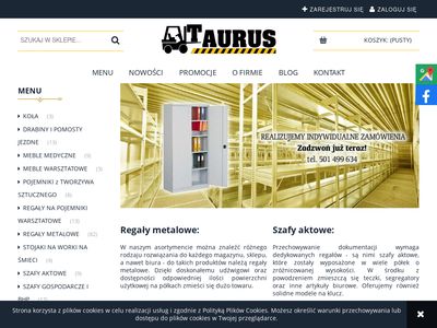 Wyposażenie techniczne sklepów i magazynów - Sklep Taurus