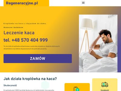 Regeneracyjne.pl - Kroplówka na kaca Warszawa 24/7
