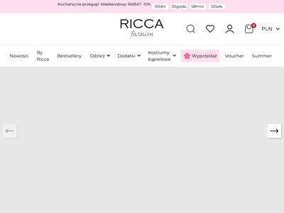 Riccafashion.pl - ciekawa odzież damska młodzieżowa