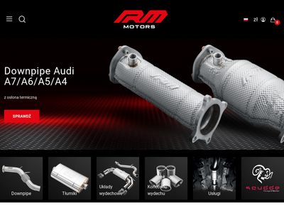 RM Motors - producent układów wydechowych