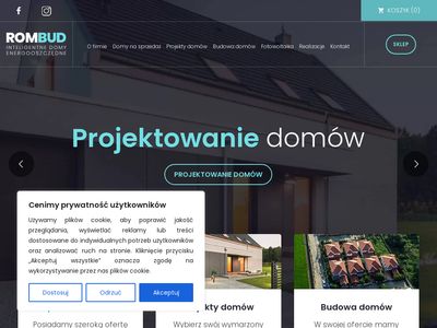 Nowoczesne projekty domów od Rombud Poznań