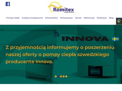 Romitex - pompy ciepła, klimatyzacja i fotowoltaika