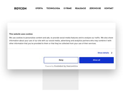Usługi projektowe Roycon