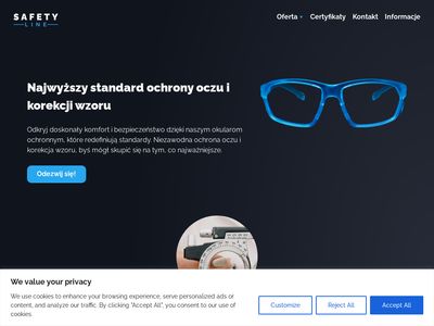 Okulary Ochronne Korekcyjne - SafetyLine.pl