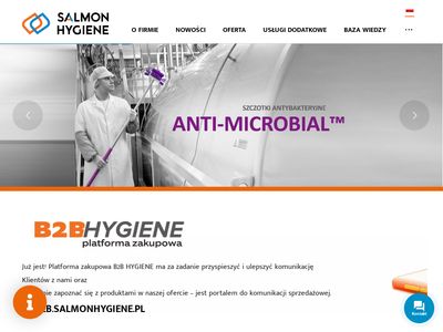 Salmon Hygiene - wyposażenie dla przemysłu spożywczego