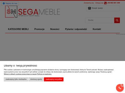 Sklep meblowy, nowoczesne meble online - Sega Meble