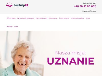 SeniHelp24 - zostań opiekunką osób starszych