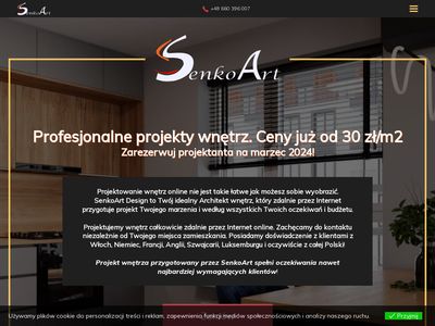 Projektant wnętrz online - senkoart.pl
