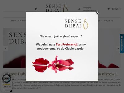 Autorska perfumeria niszowa Warszawa | Sense Dubai