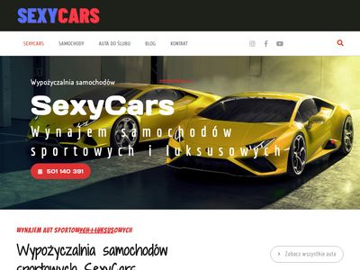 Wypożyczalnia samochodów sportowych i luksusowych SexyCars