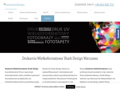 Drukarnia wielkoformatowa - sharkdesign.pl