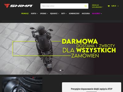 Sklep - rękawice motocyklowe - shimacenter.pl