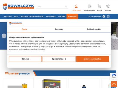 EKowalczyk - Profesjonalny dostawca materiałów budowlanych