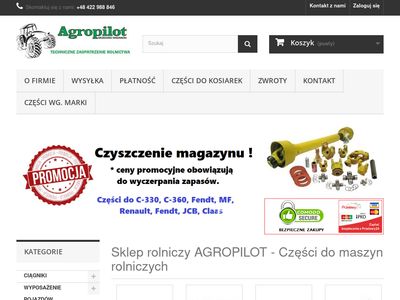 Sklep rolniczy - sklep.agropilot.com.pl