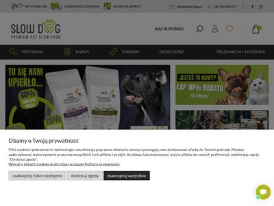 Sklep internetowy dla psów | Slow Dog