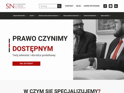 Śliwowski Nowak Adwokaci spółka partnerska