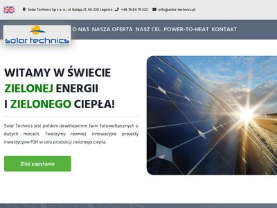 Solar Technics polski producent opraw LED