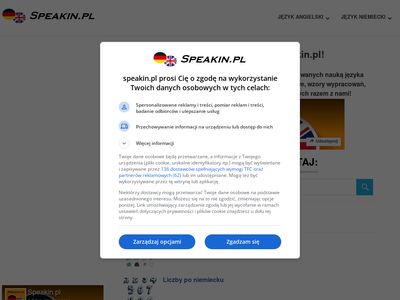 Speakin.pl - język angielski i niemiecki online