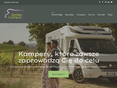 Camper wynajem małopolska - spidercamper.pl