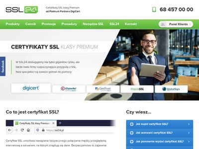 Certyfikat SSL - ssl24.pl
