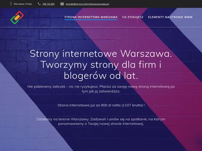 Strona Internetowa Warszawa, pozycjonowanie stron Warszawa