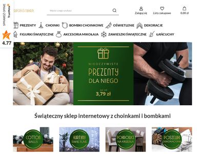 Sklep z bombkami choinkowymi online - superbombka.pl