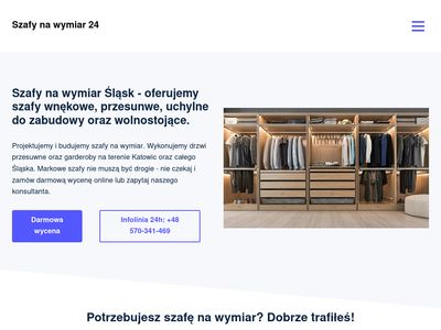 Garderoby - szafynawymiar24.pl