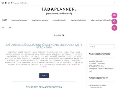 Kalendarze organizery - tadaplanner.pl