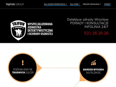 Usługi detektywistyczne Wrocław - Tajfun Group