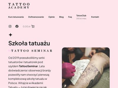 Kurs tatuaż Online - tattooacademy.pl