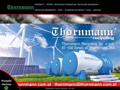 Thornmann.com.pl - utylizacja fotowoltaiki