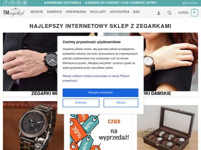 Zegarki drewniane - tmzegarki.pl