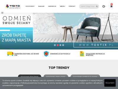 TokTik.pl - Fototapety i fotoobrazy