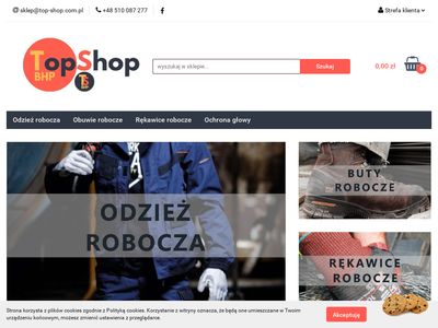 Sklep i Hurtownia BHP - top-shop.com.pl