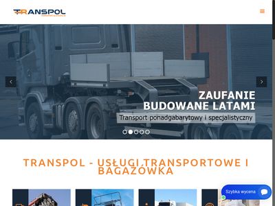 Transport-gdansk.pl - usługi transportowe, HDS