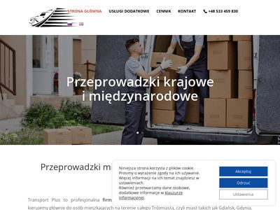 Firmy, przeprowadzki, Gdańsk, https://transportplus.pl/