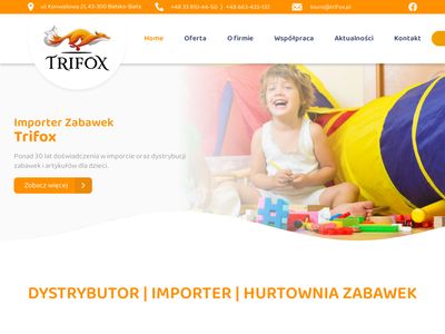 Dystrybutor zabawek - trifox.pl