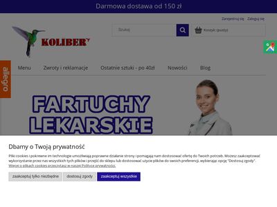 Bluzy kosmetyczne twojkoliber.pl