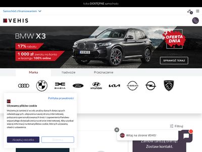 Samochody dla firmy w leasing - vehis.pl