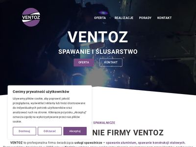 Spawanie i montaż konstrukcji stalowych - ventoz.pl